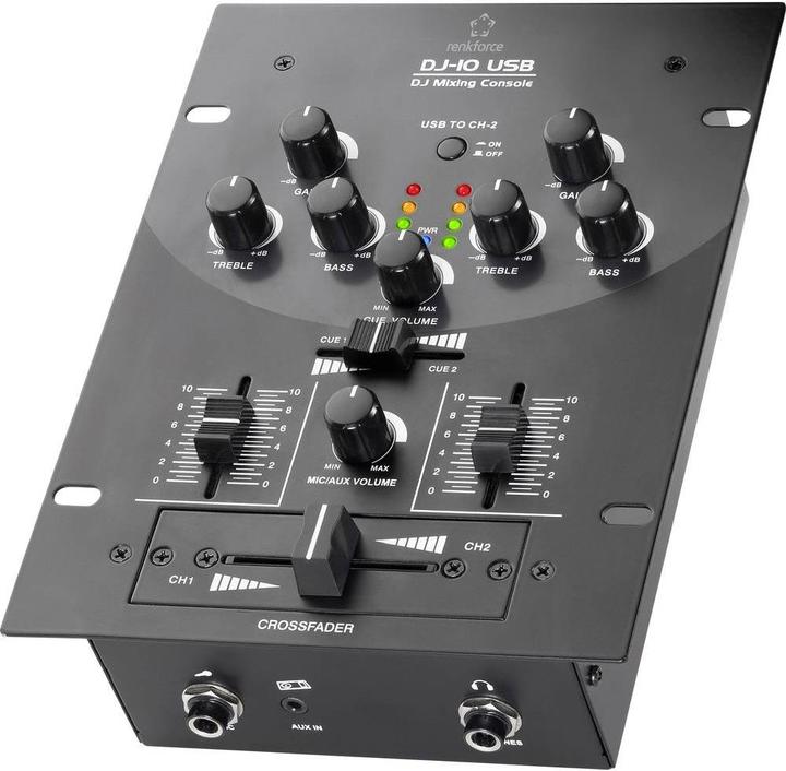 Produktbild Renkforce DJ Mixer DJ10+USB