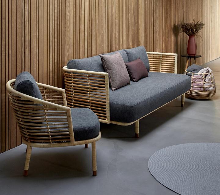 Actual product image Cane-line Circle Rug Tapis d'extérieur rond Ø 140cm (140 x 140 x 1 cm)