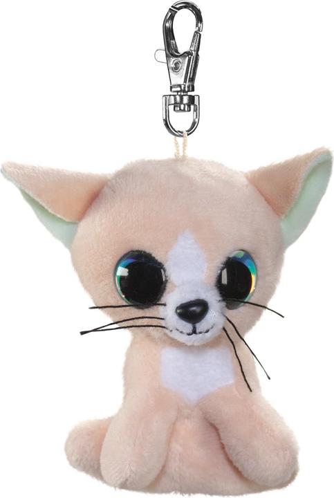 Actual product image Lumo Stars Keychain - cat peach