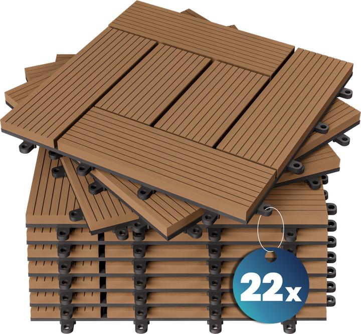 Casaria Dalles WPC (22x, 30 x 30 cm)