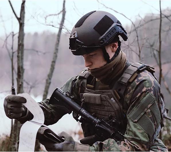 Actual product image Modestone Notepad waterproof (76 x 130 mm, Checked)