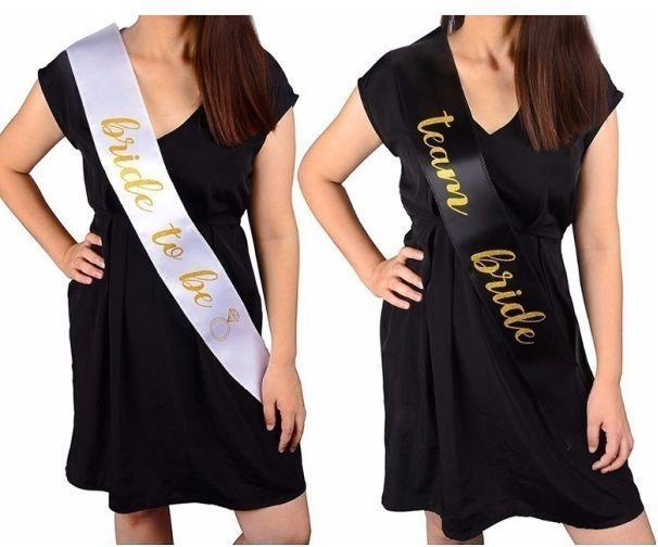 Actual product image MU Style Team Bride Sash (7-piece set) (1 pcs.)
