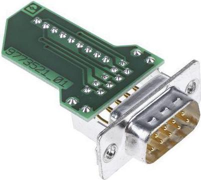 Produktbild Phoenix Contact Sub-D Stift-Einsätze 9-pol