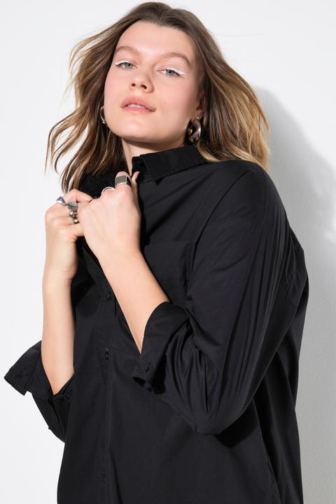 Produktbild Studio Untold Hemdbluse, oversized, Knopfleiste, Hemdkragen (60)
