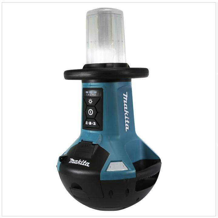 Produktbild Makita DML 810 M Akku LED Flächenlicht 18 / 36 V ( 2 x 18 V ) 5500 lm IP54 + 2x Akku 4,0 Ah - ohne (5500 lm)