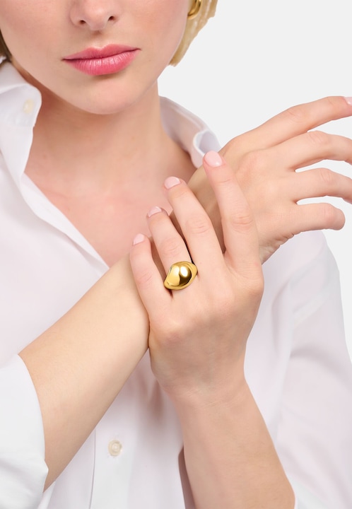Immagine prodotto Thomas Sabo Anello a forma di goccia organica (56, 925 Argento)