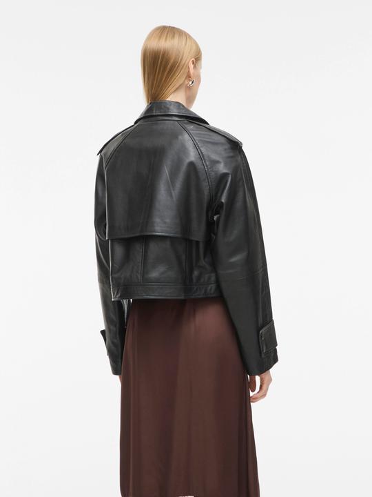 Produktbild Rouge Edit Zweireihige Lederjacke (38)