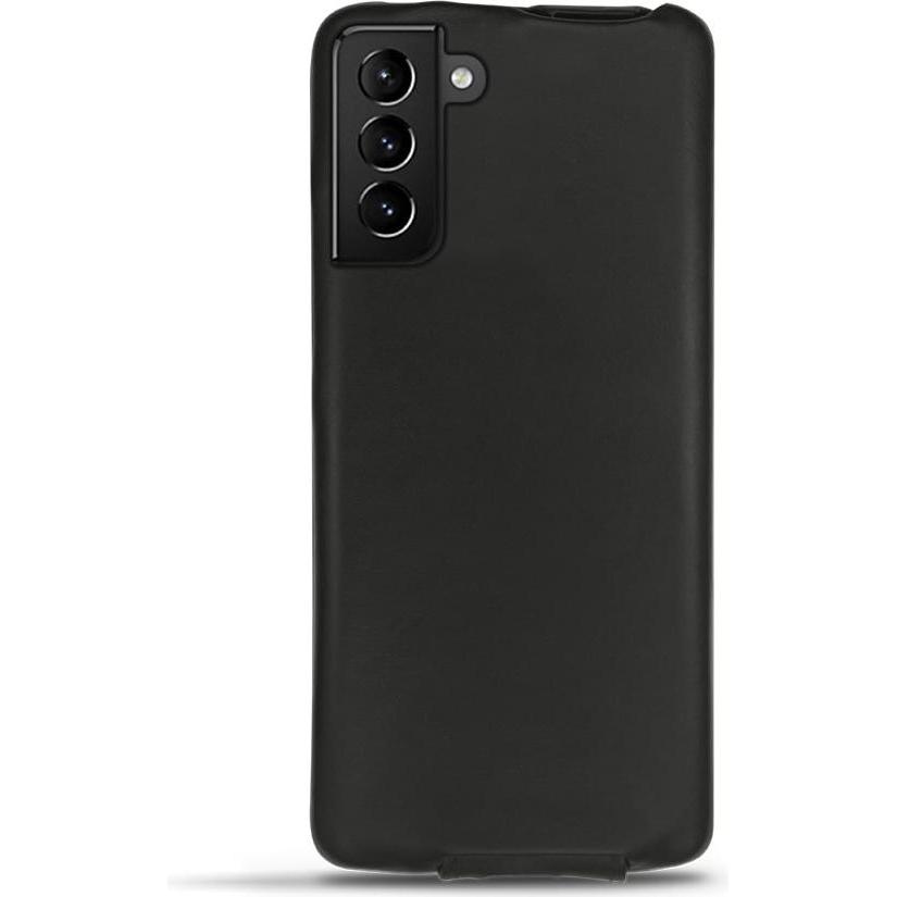 Thumbnail - Noreve Lederschutzhülle vertikal (Samsung Galaxy S21+), Smartphone Hülle, Beige