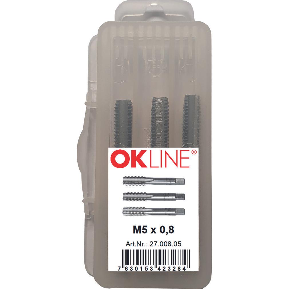 OK-Line, Gewindeschneider + Gewindebohrer, Handgewindebohrer HSS