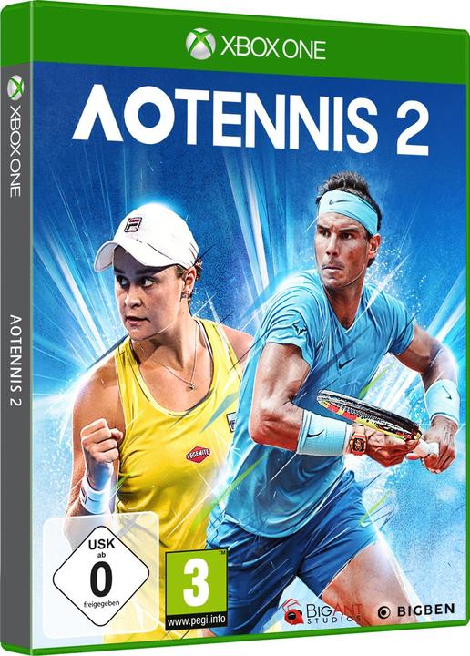 Produktbild Bigben Ao Tennis 2 (Xbox One X, Xbox Series X, Multilingual)