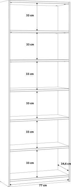 Produktbild Forte Candlekeep (80 x 34.80 x 220 cm)