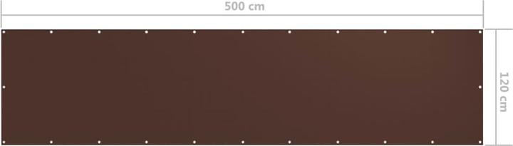 Produktbild vidaXL Sichtschutz Balkon (120 cm)