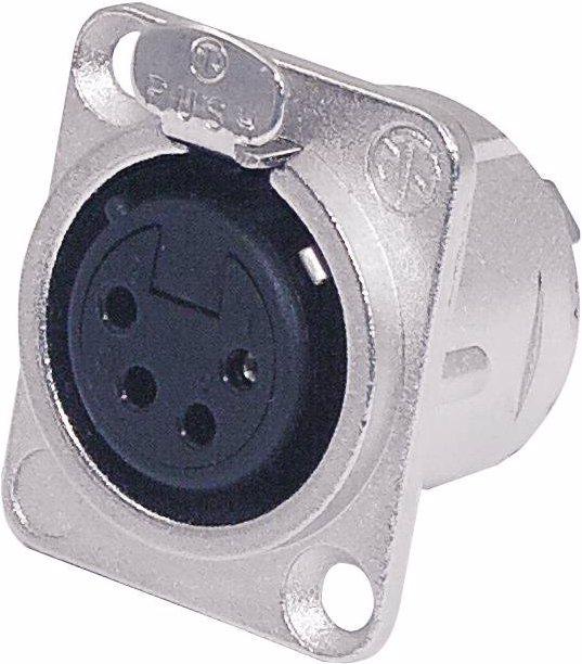 Produktbild Neutrik XLR Einbaubuchse 4pol NC4FDL-1