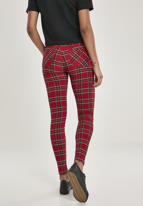 Image du produit Urban Classics Ladies Skinny Tartan Pants (31)