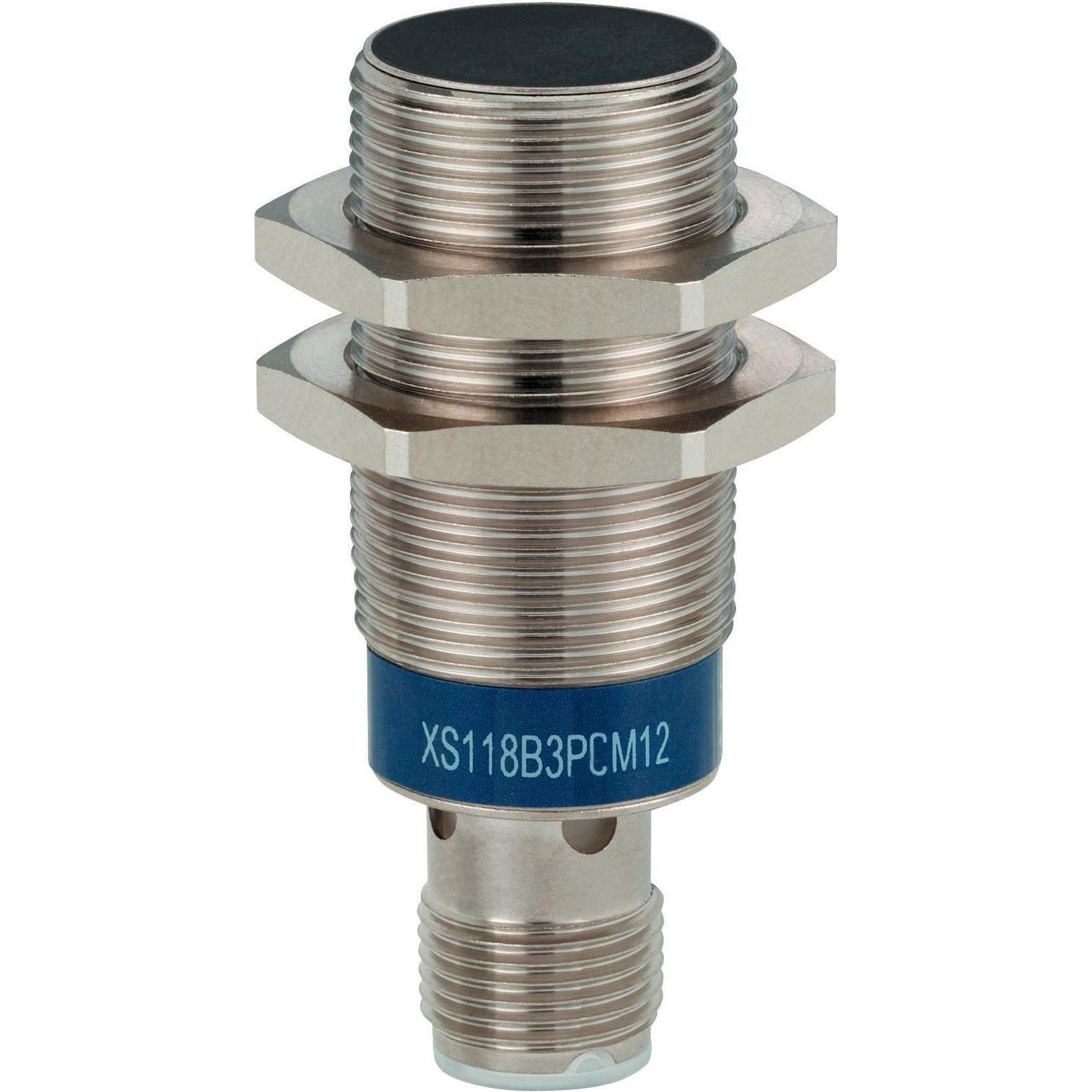 TE Sensors Inductive Sensor SR 8mm M18 PNP (Schalter), Elektronikmodul