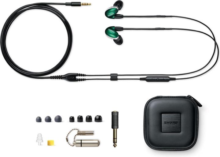 Immagine prodotto Shure SE846 Cuffie intrauricolari di seconda generazione - Giada (ANC, Cablato)