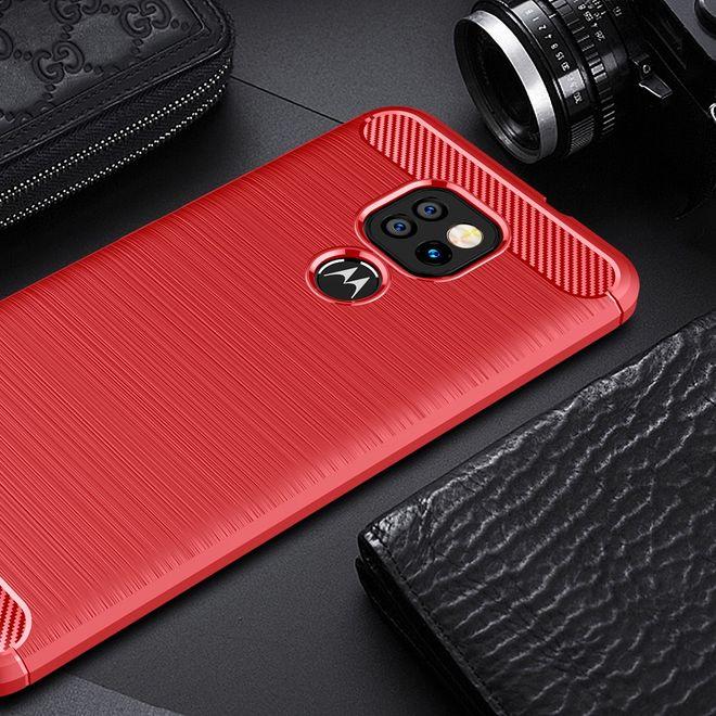 Actual product image MU Style Carbon Fiber TPU Softcase Series (Motorola Moto G9 Play)