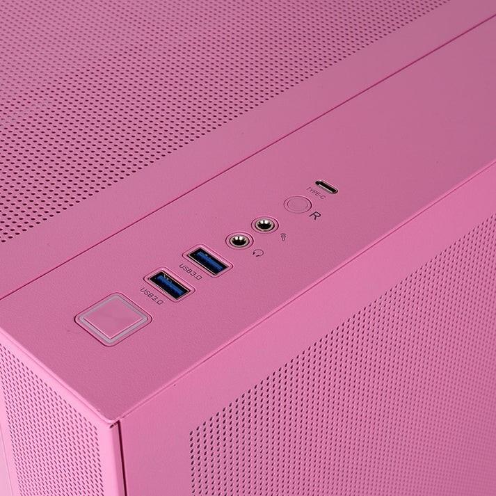 Actual product image Thermaltake View 380 TG ARGB (rosa, Tempered Glass x 2) (ATX, mATX, Mini-ITX)