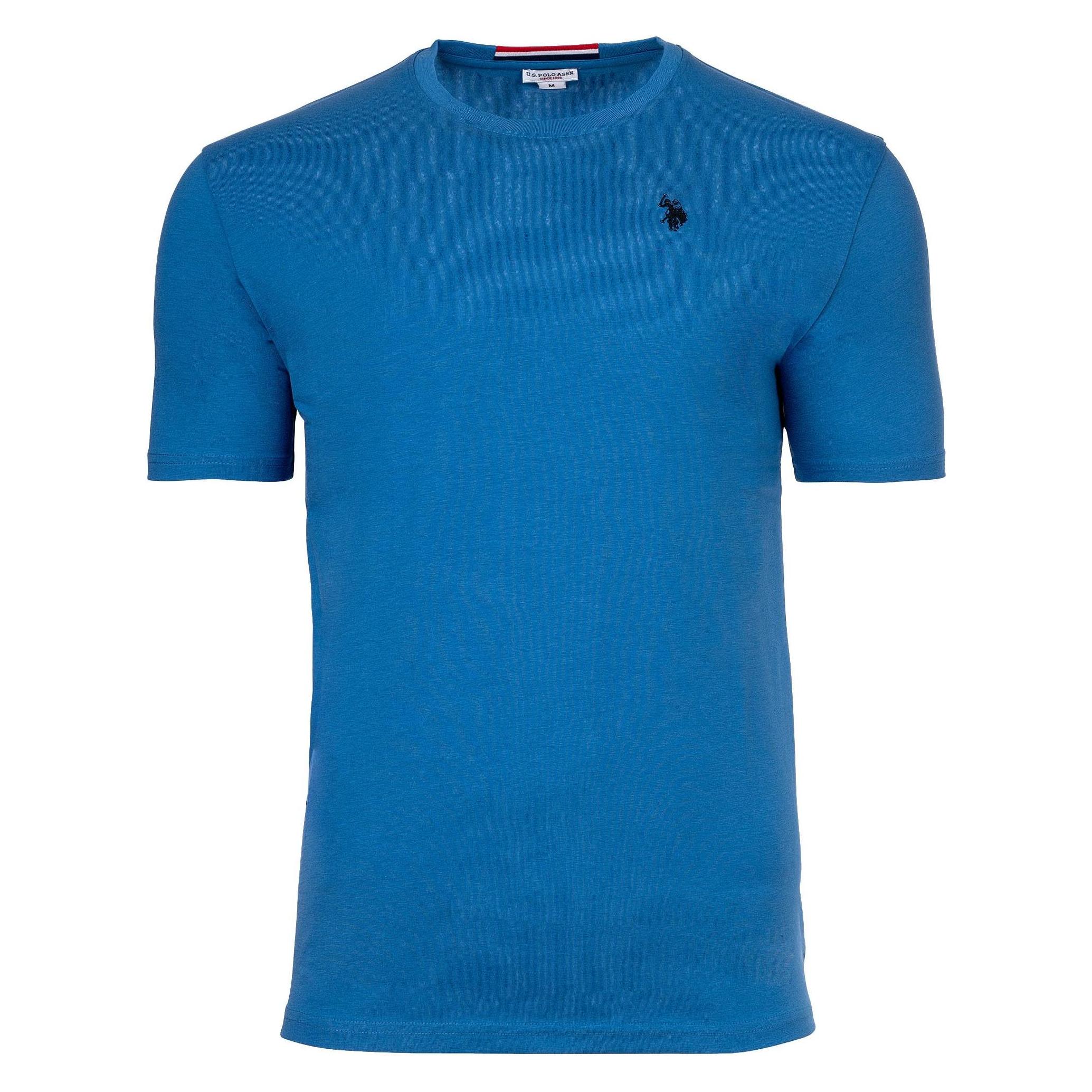 U.S. Polo, Herren, Shirts, Men 1Pack, Blau, (L)