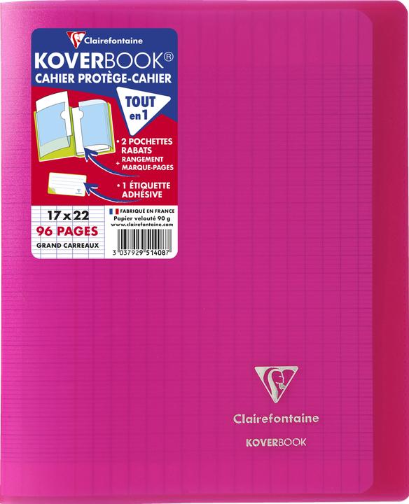 Immagine prodotto Clairefontaine Koverbook (A5, Righe, Copertina morbida)