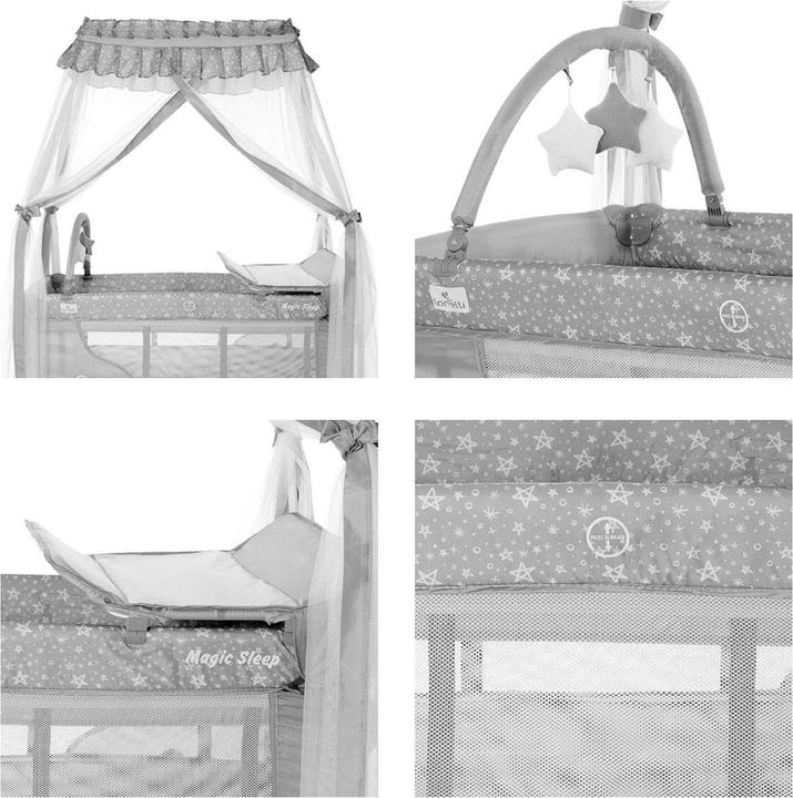 Actual product image Lorelli Reisebett Magic Sleep (60 x 120 cm)