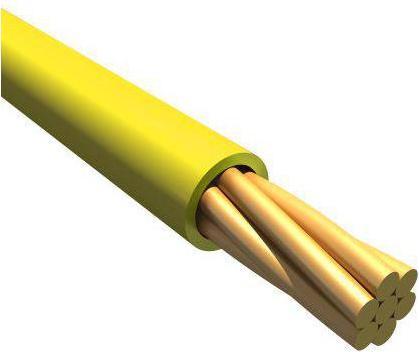 Produktbild AlphaWire Aderleitung EcoWire Plus 28AWG Gelb