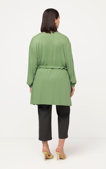Immagine prodotto Ulla Popken Giacca dal taglio oversize con coulisse e collo asimmetrico (42, 44)