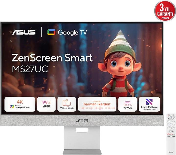 Image du produit ASUS ZenScreen MS27UC (3840 x 2160 pixels, 27")