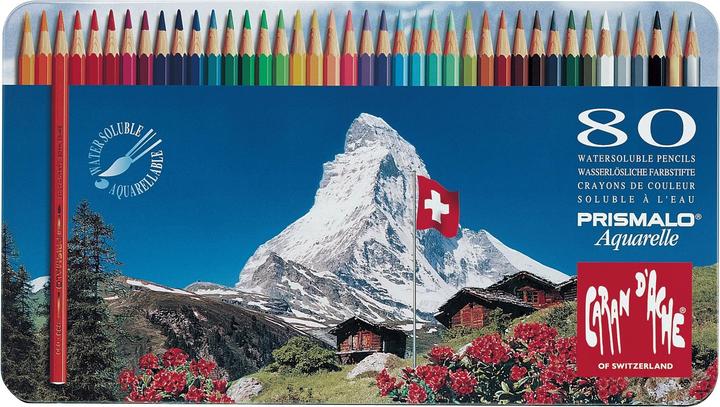 Image du produit Caran d'Ache Prismalo Aquarelle Metallschachtel (80 x)