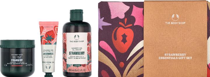 Actual product image The Body Shop Kleines Erdbeer-Set, 3-Teilig (Body care set)