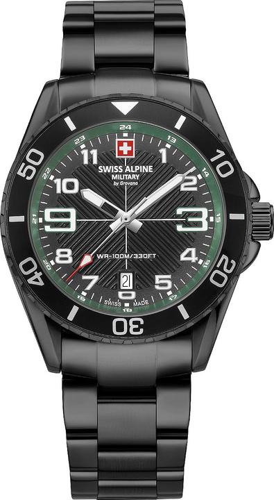 Actual product image Swiss Alpine Military 7029.1174 Raptor men's watch 42mm 10ATM (Sports watch, 42 mm)