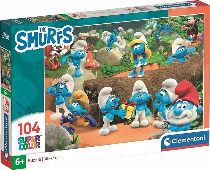 Image du produit Clementoni 104 pièces - Schtroumpfs (104 pièces)