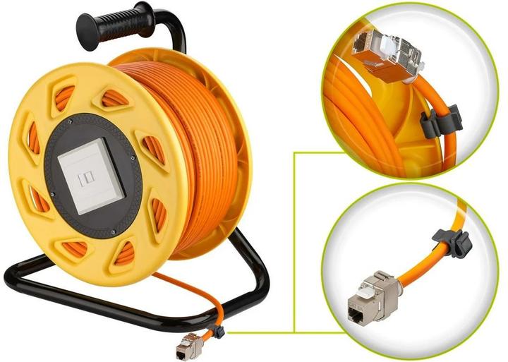 Produktbild Goobay Netzwerkkabel (S/FTP, CAT7a, 90 m)