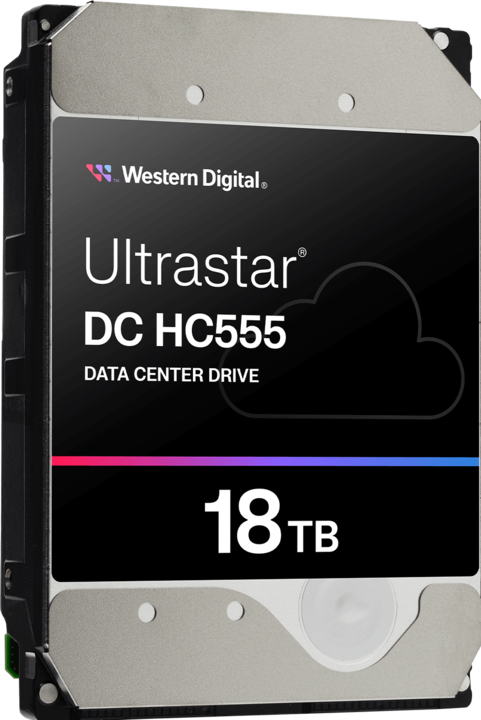Produktbild WD Ultrastar DC HC555 3.5inch 26.1 18TB 512 7200RPM SATA ULTRA 512E SE NP3 DC (18 TB, 3.5", CMR)