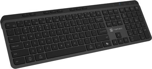 Actual product image Genesis Natec Medusa Us Wireless Bt+ 2 4 Ghz X-Scissors Slim Tastatur (US, Wireless)