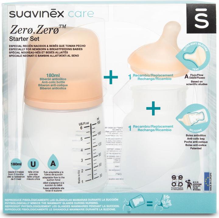 Image du produit Suavinex Zero.Zero Starter Kit (180 ml)