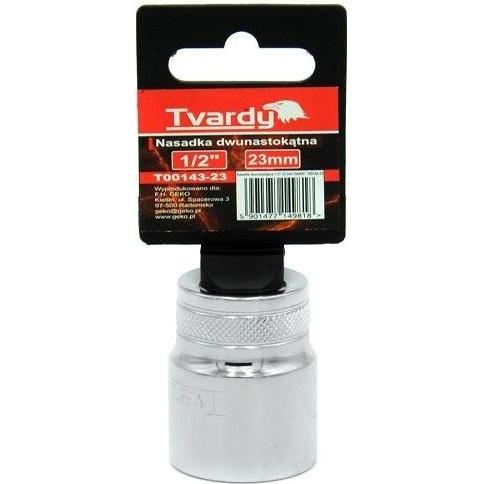 Tvardy, Steckschlüssel + Stecknuss, Innensechskant 1/2 23 mm (23 mm)