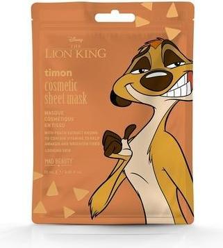 Actual product image Mad Beauty Lion King Sheet Timon Face Mask