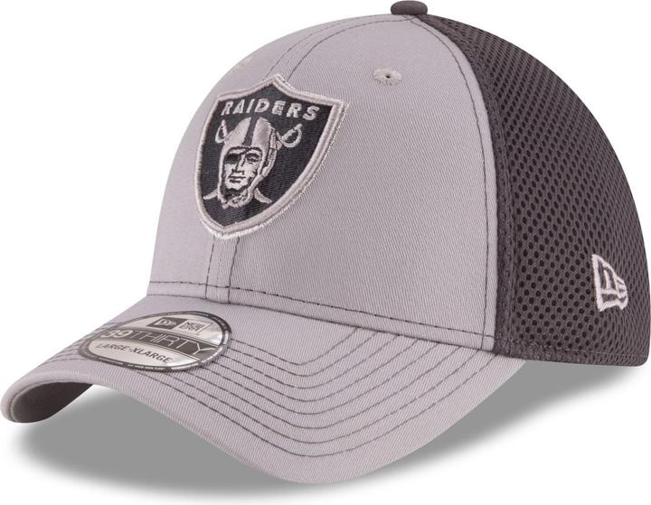 Produktbild New Era 39Thirty Stretch Mesh Cap - Las Vegas Raiders - M/L (M/L)