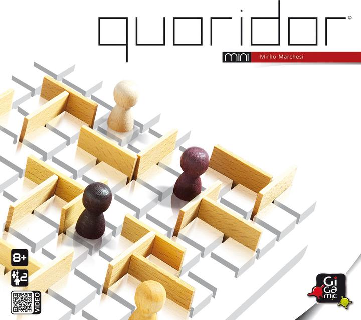 Actual product image Gigamic Quoridor Mini (English, French, German, Italian, 2 - 4 Players)
