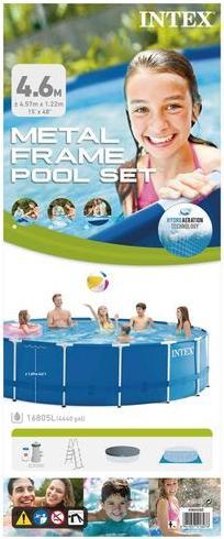 Actual product image Intex Metal Frame (457 x 122 cm)