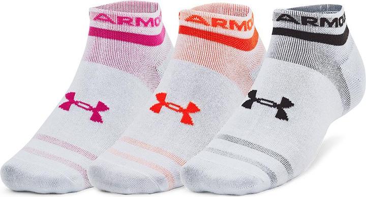 Actual product image Under Armour Ess Low Cut 3 Pack Socks (S)