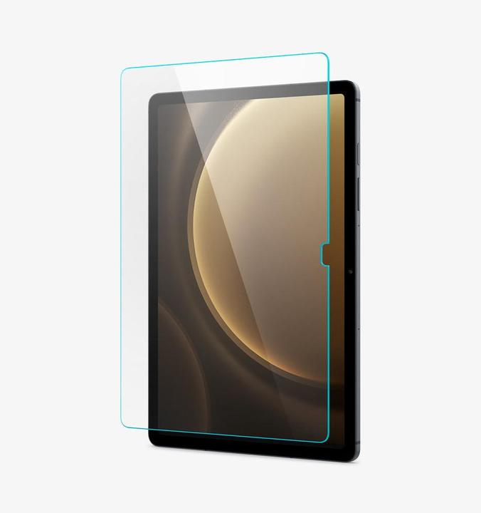 Actual product image Spigen Glas.tR Slim tempered glass for Samsung Galaxy Tab S9 FE 10.9" X510 / X516B (1 Piece, Galaxy Tab S9 FE)