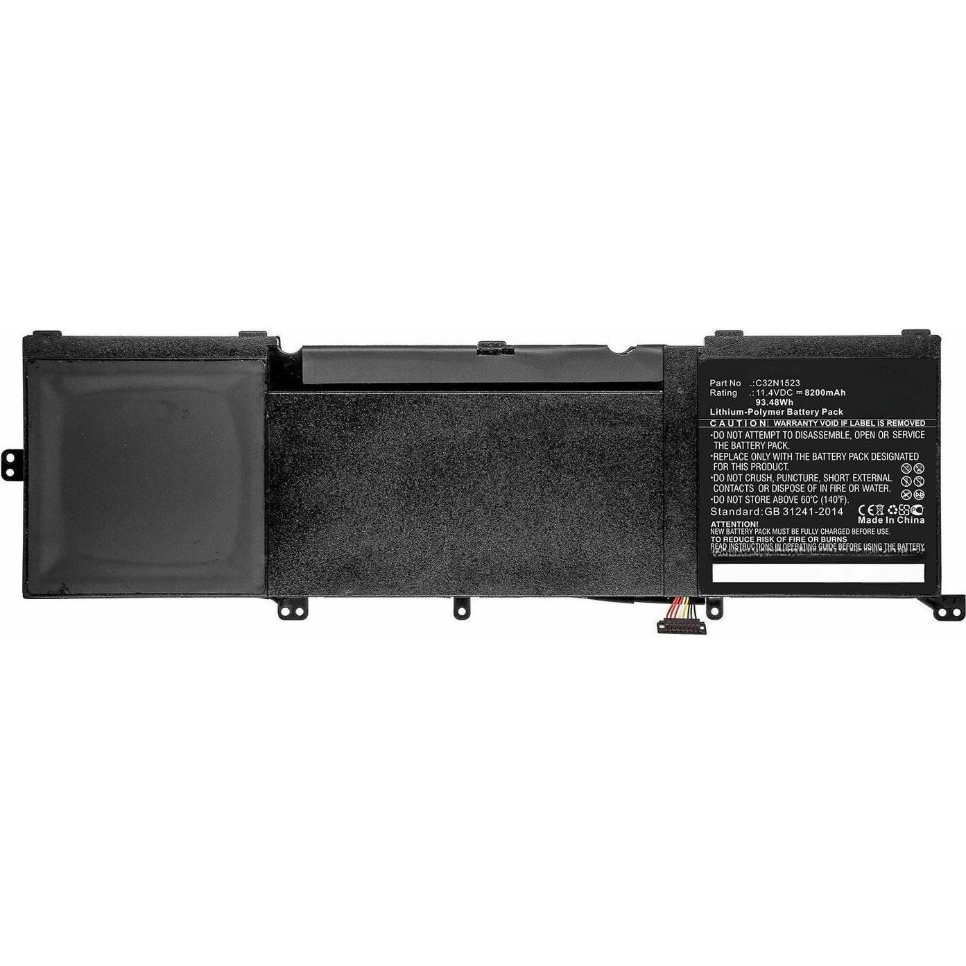 CoreParts Laptop Battery for Asus, Notebook Akku