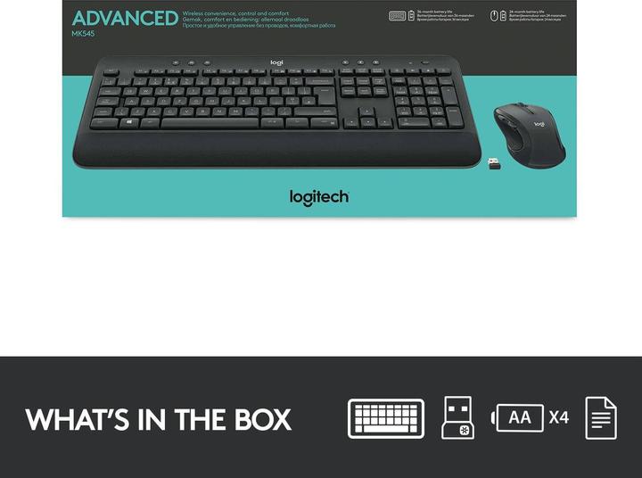 Produktbild Logitech MK545 Advanced (CH, Kabellos)