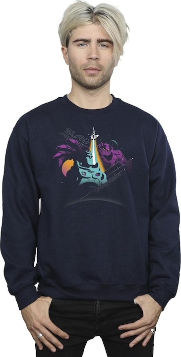 Actual product image Disney Mens Lightyear Zurg In Space Sweatshirt (M)
