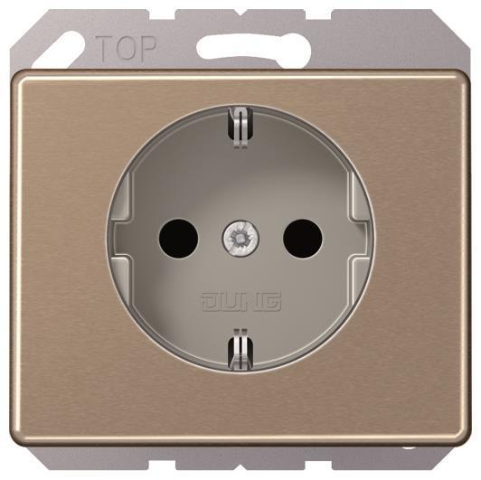 Produktbild JUNG Steckdose SCHUKO SL520GB
