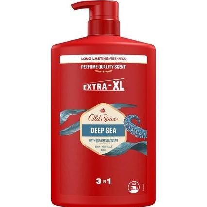 Old Spice, Shampoo, Shampoo & Body Wash Deep Sea Haarshampoo (1000 ml, Flüssiges Shampoo)