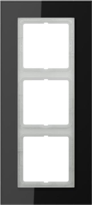 Actual product image JUNG Mounting frame 3f sw glz LS / LS PLUS glass LSP983GLSW