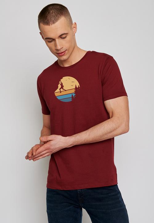 Actual product image Greenbomb T-Shirt Nature Cliffhanger (S)